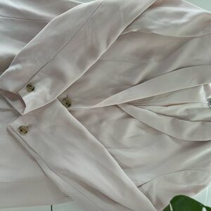 J. Crew Factory Pink Blazer Lightweight Suit Jacket